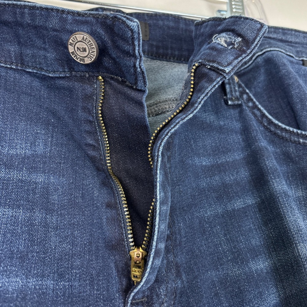 Mavi Marcus Men's Jeans 38x34 Dark Wash Slim Straight Classic Modern Denim - Picture 8 of 16